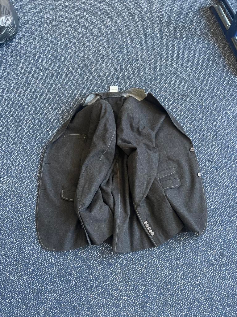 BNBY Heren Blazer - Donkergrijs, Maat L, Ophalen, Zo goed als nieuw, Maat 52/54 (L), Grijs