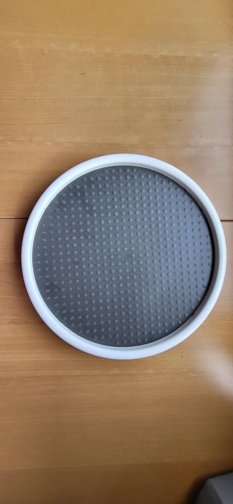 Draaiplateau wit met antislip, Ophalen