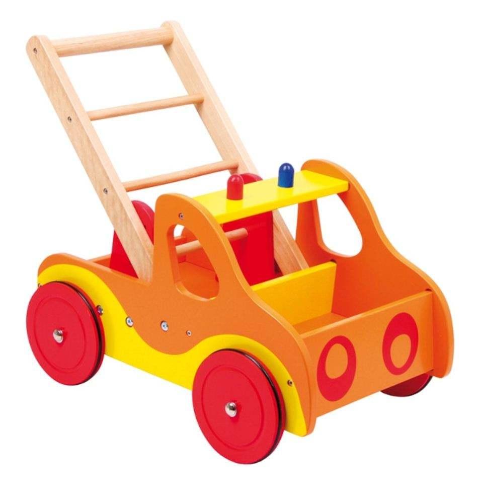 Loopwagen Brandweerauto(goedkoopste), Ophalen of Verzenden, Nieuw, Rij- of Hobbelspeelgoed