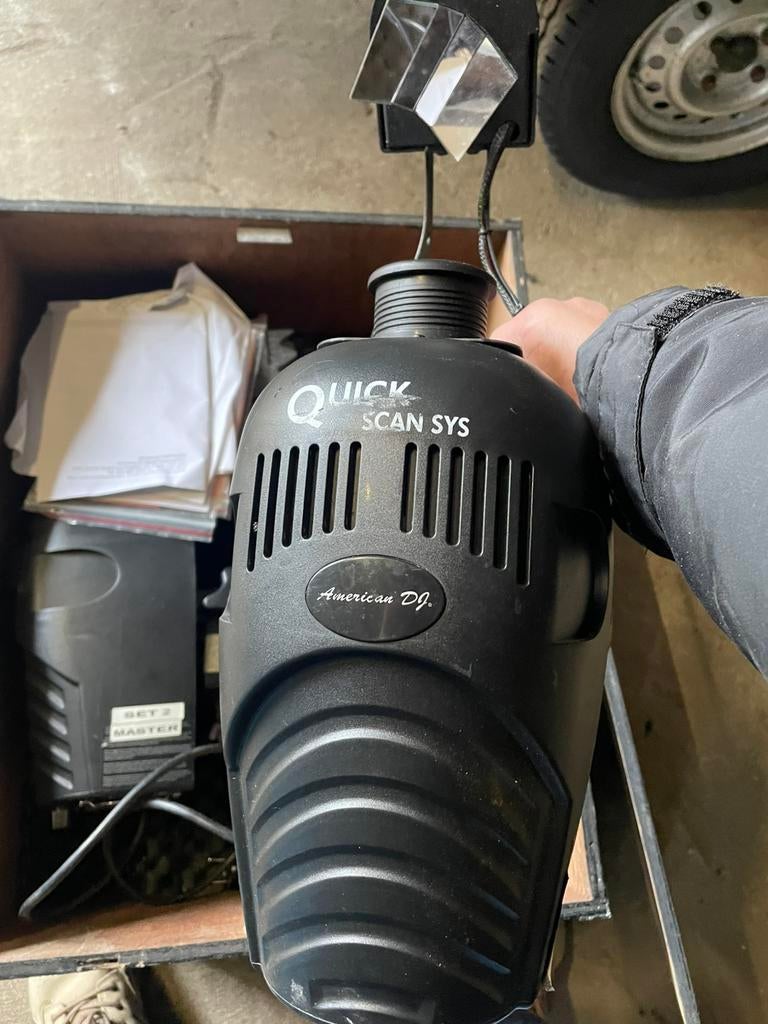 Dj verlichting, Muziek en Instrumenten, Licht en Laser, Ophalen, Gebruikt, Licht, Geluidgestuurd