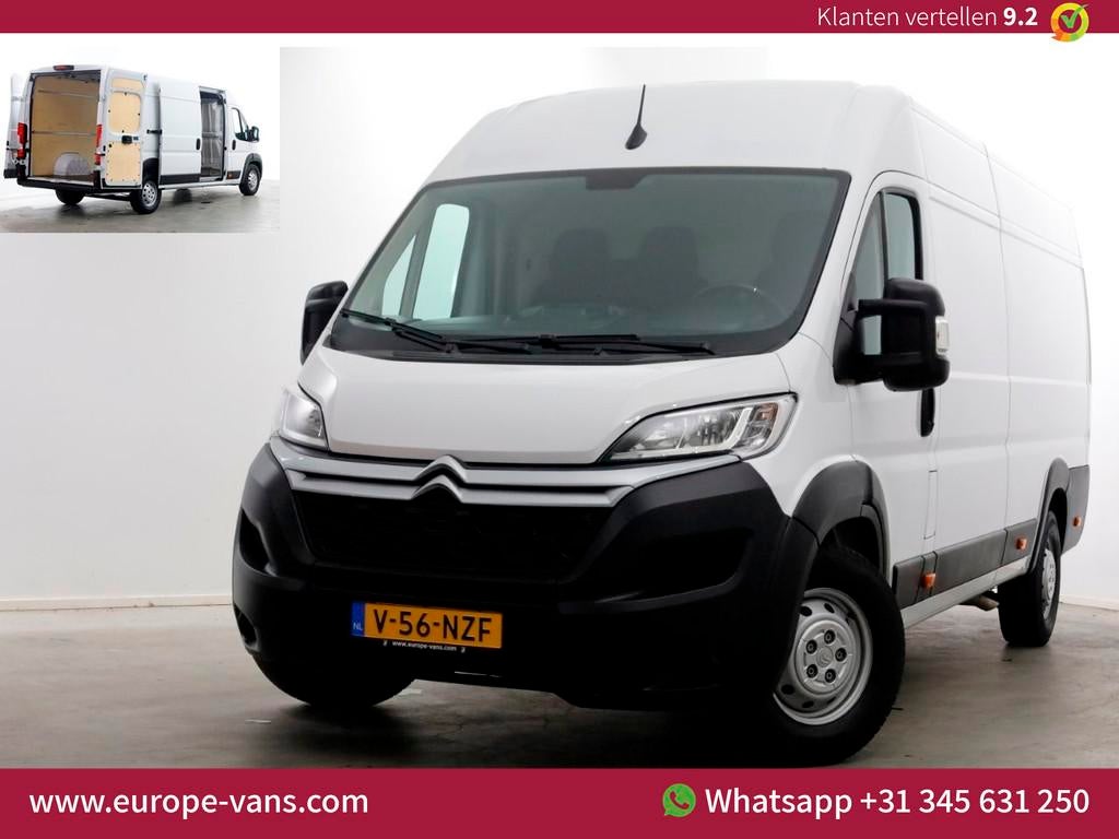Citroën Jumper 2.2 BlueHDi 165pk L4H2 Airco/Navi/Camera 06-, Gebruikt, Euro 6, 4 cilinders, Citroën
