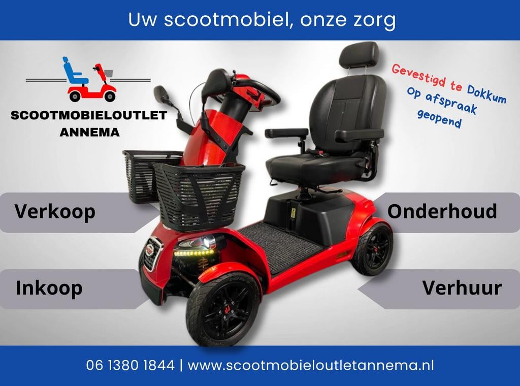 Ruim 40 jong gebruikte scootmobielen op voorraad, Kymco, Kymco, Ophalen of Verzenden, Zo goed als nieuw