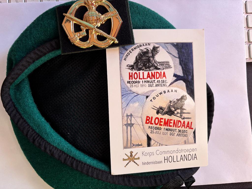 KCT baret maat 60, Verzenden, Landmacht, Nederland, Kleding of Schoenen