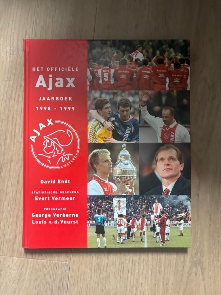 Ajax jaarboek 1998/1999, Ophalen of Verzenden, Ajax