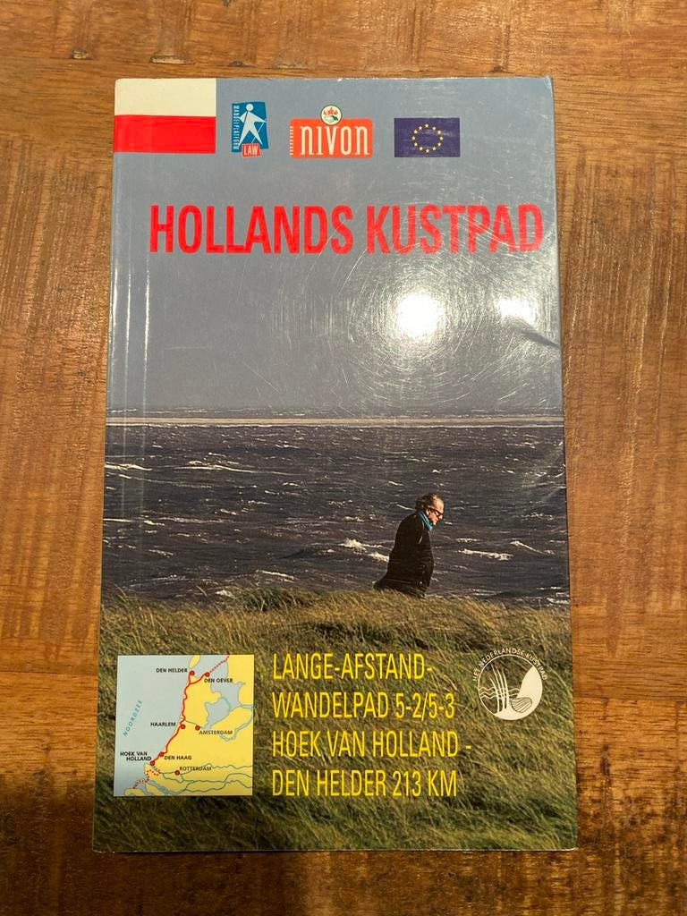 Wandelgids Hollands Kustpad LAW 5-2/5-3 (213 KM), Fiets- of Wandelgids, Ophalen of Verzenden, Benelux, Gelezen