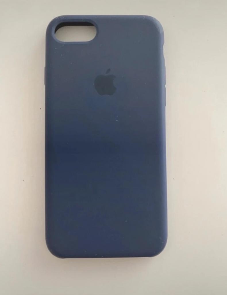 Iphone 7 hoesje, Gebruikt, Verzenden, Blauw, Hoesje of Tasje
