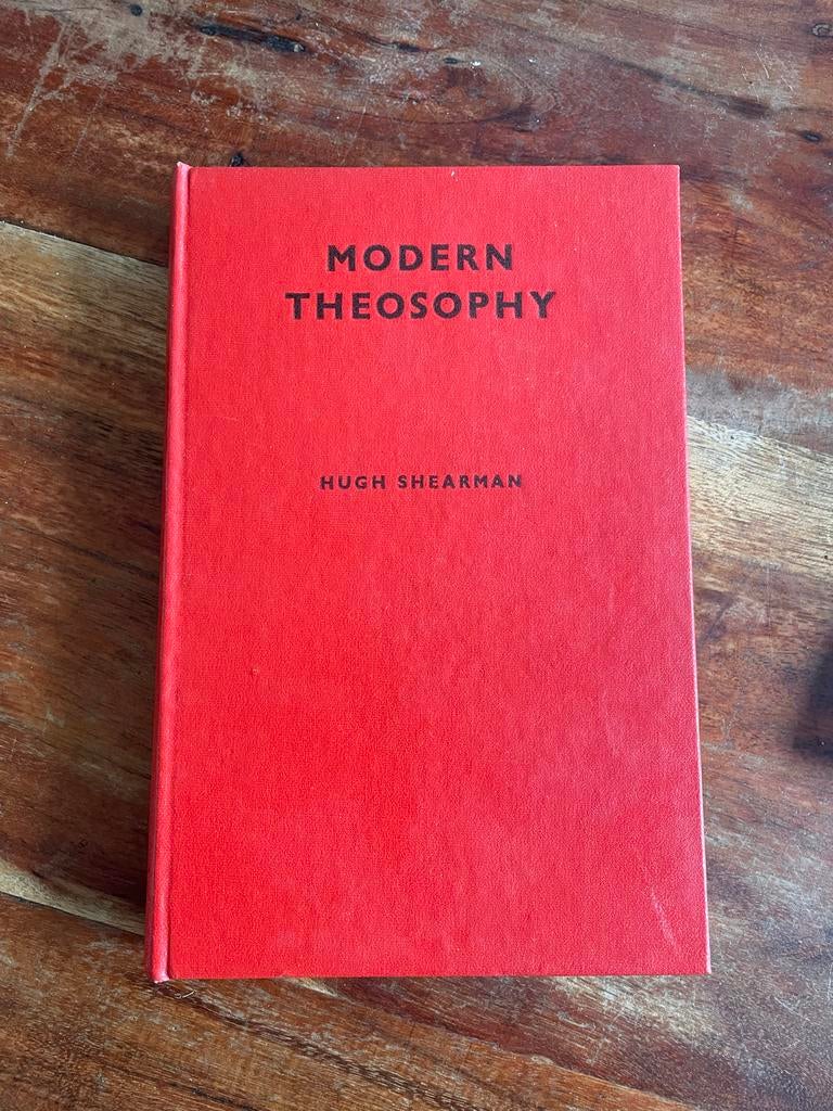 Modern Theosophy - Hugh Shearman (1954, hardcover), Gelezen, Achtergrond en Informatie, Spiritualiteit algemeen, Ophalen of Verzenden