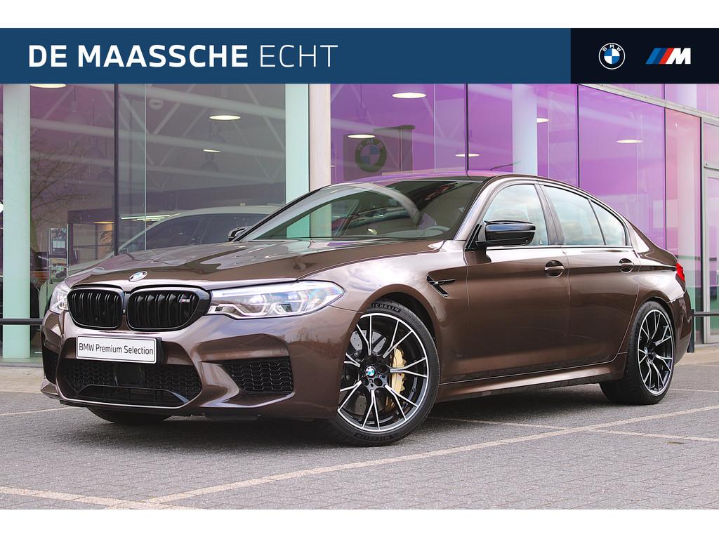 BMW M5 Competition Automaat / M Carbon-keramisch remmen / Bo, Auto's, Gebruikt, 4395 cc, Bedrijf, Vierwielaandrijving