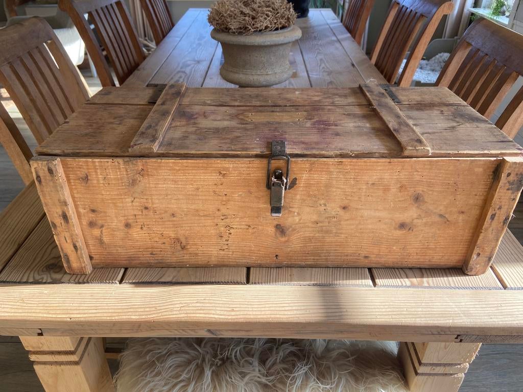 Brocante* grote eierkist, Ophalen, Minder dan 50 cm, Gebruikt, Minder dan 50 cm