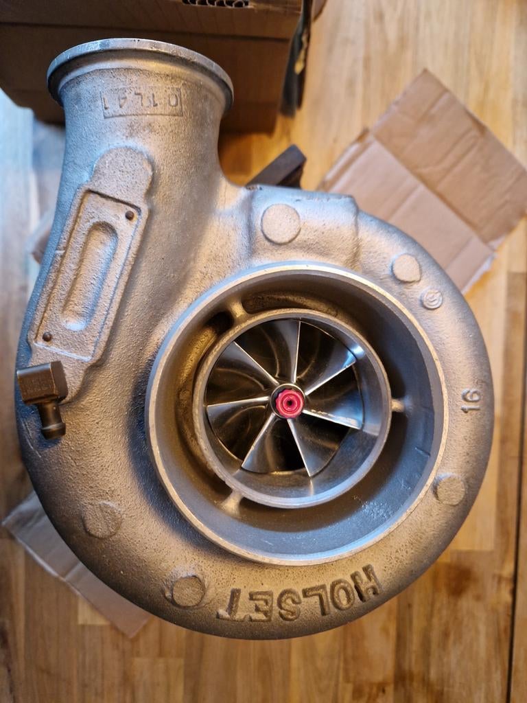 Hybride Billet Turbo Holset HX40 T3 16cm - 750pk, Auto-onderdelen, Motor en Toebehoren, Ophalen of Verzenden, Gereviseerd