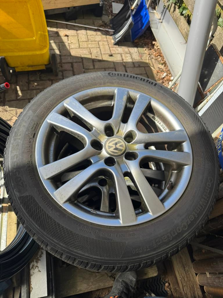 Volkswagen velgen 16 inch, Auto-onderdelen, Ophalen, 18 inch, Gebruikt, Banden en Velgen