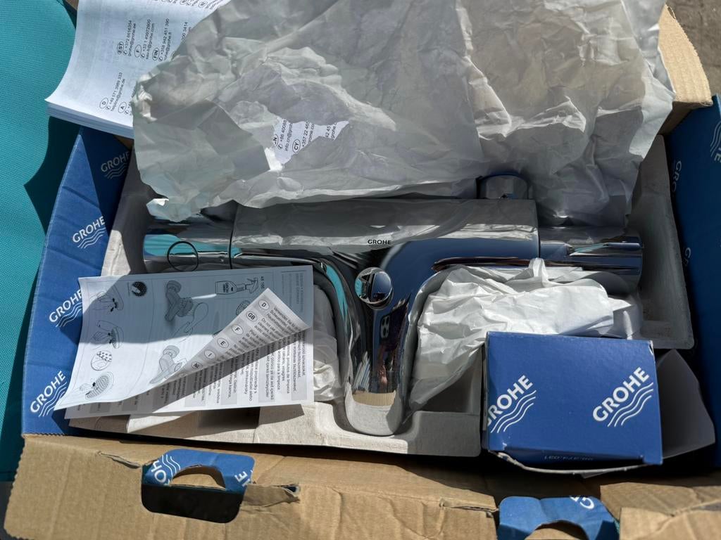 GROHETHERM 800 thermostatische badkraan, Ophalen, Nieuw, Kraan