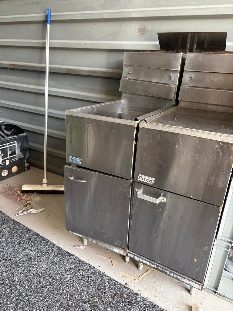 Pitco Gasfriteuse - Professionele Frituurinstallatie, 4 liter of meer, Ophalen, Gebruikt
