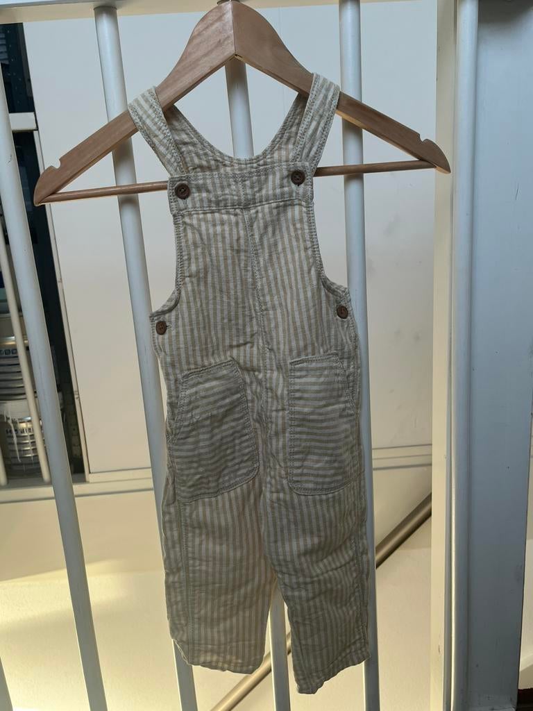 Tuinbroek/ salopette HEMA maat 86, Ophalen of Verzenden, Zo goed als nieuw, Meisje, Broekje