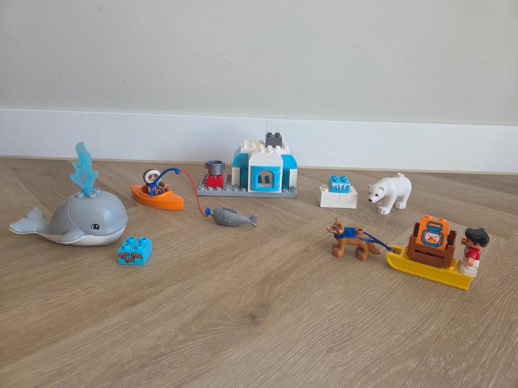 Lego Duplo 10803 Arctische avonturen set, Ophalen of Verzenden, Zo goed als nieuw, Complete set, Lego