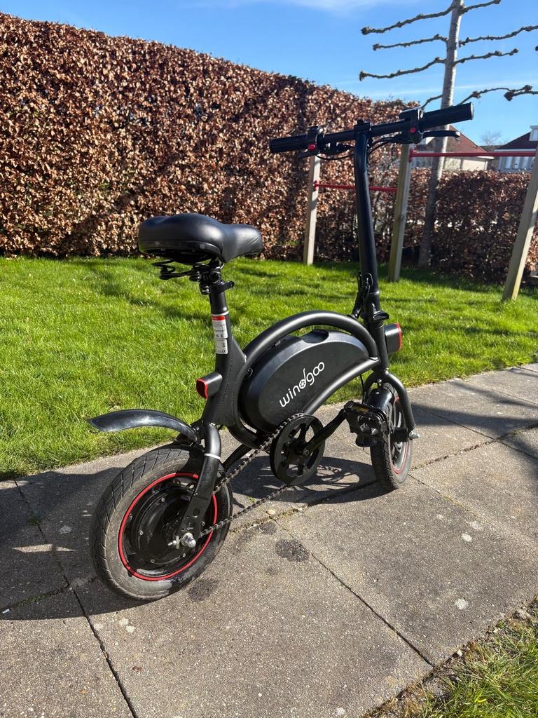 Windgoo elektrische vouwfiets, Fietsen en Brommers, Elektrische fietsen, Minder dan 30 km per accu, Zo goed als nieuw, Minder dan 47 cm