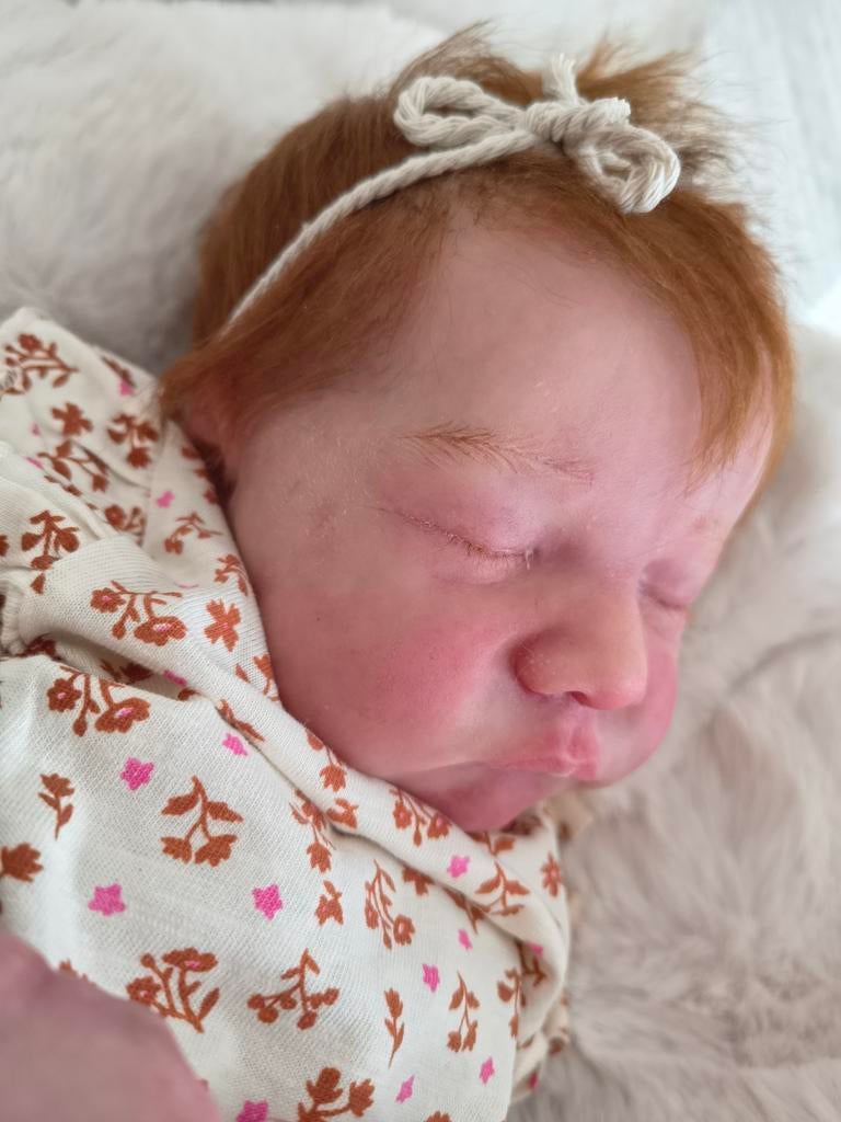 Reborn baby Levi, Verzamelen, Poppen, Zo goed als nieuw, Babypop, Levensecht of Reborn, Ophalen of Verzenden