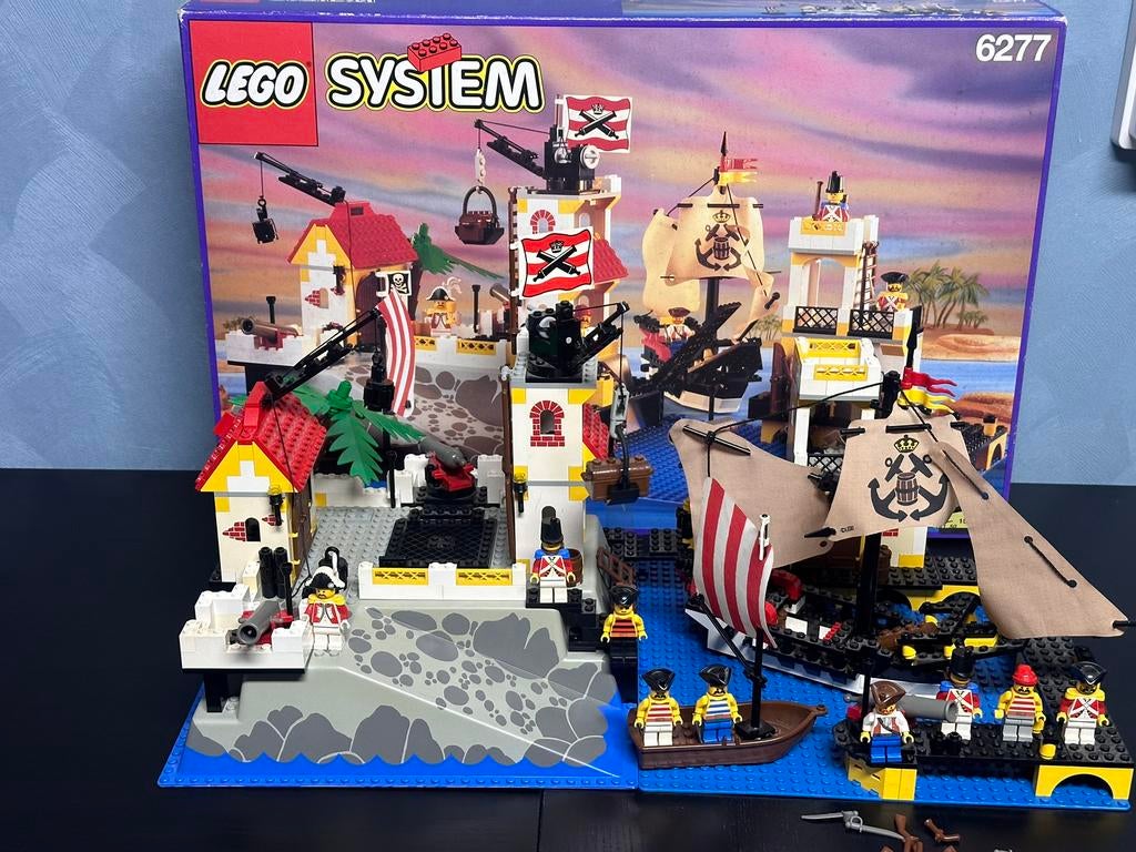 Lego Pirates 6277 Imperial Trading Post, Ophalen of Verzenden, Gebruikt, Complete set, Lego