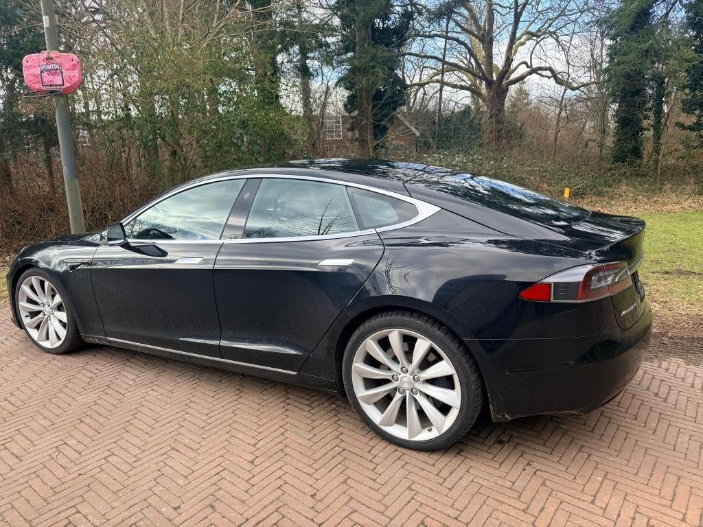 Tesla Model S 100D Long Range 68.000km 21" Turbine & FSD, Auto's, Tesla, Automaat, 110 €/maand, Model S, Zwart