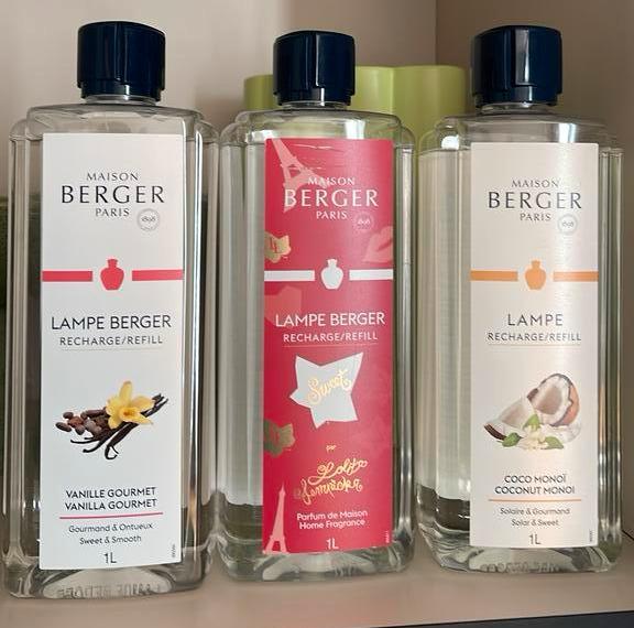 3x 1 Liter refill recharge lampe berger maison, Ophalen of Verzenden, Nieuw