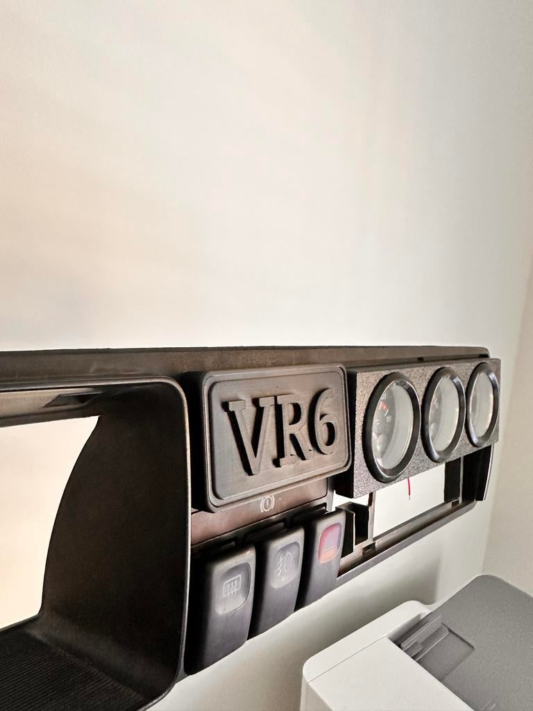 VR6 logo voor dashboard VW Golf MK2 GTI, Auto-onderdelen, Ophalen of Verzenden, Nieuw, Volkswagen