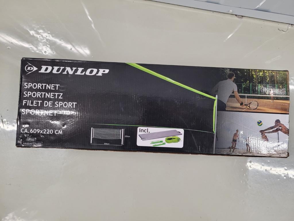 Dunlop Sportnet - ca. 609x220 cm, Ophalen of Verzenden, Zo goed als nieuw