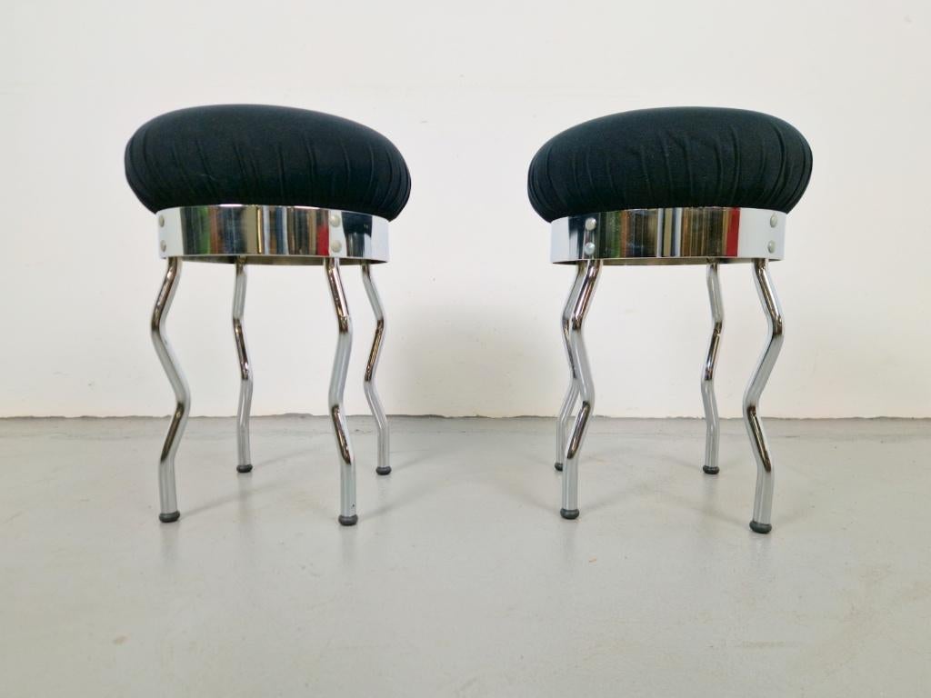 Set 2 Vintage Ikea kruk URI van Per Ivar Ledang 1995 krukjes, N, Ophalen of Verzenden, N, Hout