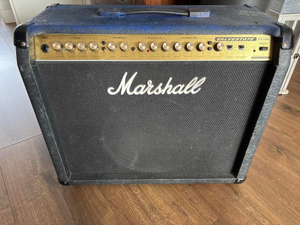 Marshall Valvestate VS100 versterker, Muziek en Instrumenten, Ophalen, Gebruikt, Gitaar, 100 watt of meer