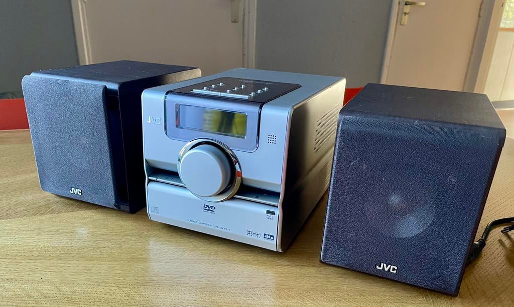 JVC midi set cd/dvd speler., Ophalen of Verzenden, Zo goed als nieuw, JVC