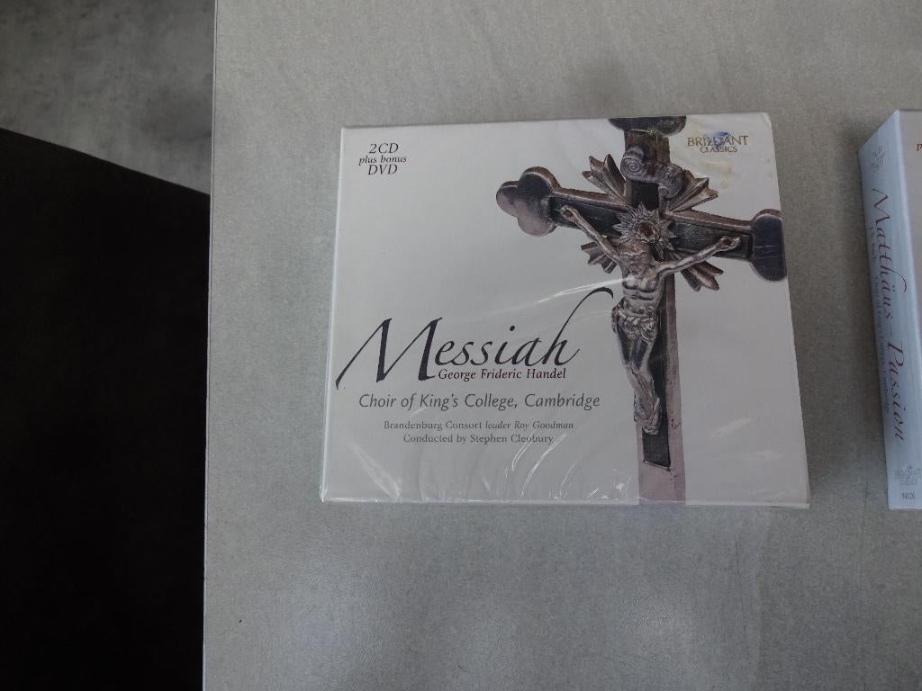 Messiah  en Matthaus -Passion [nieuw], Ophalen of Verzenden, Classicisme, Nieuw in verpakking, Kamermuziek
