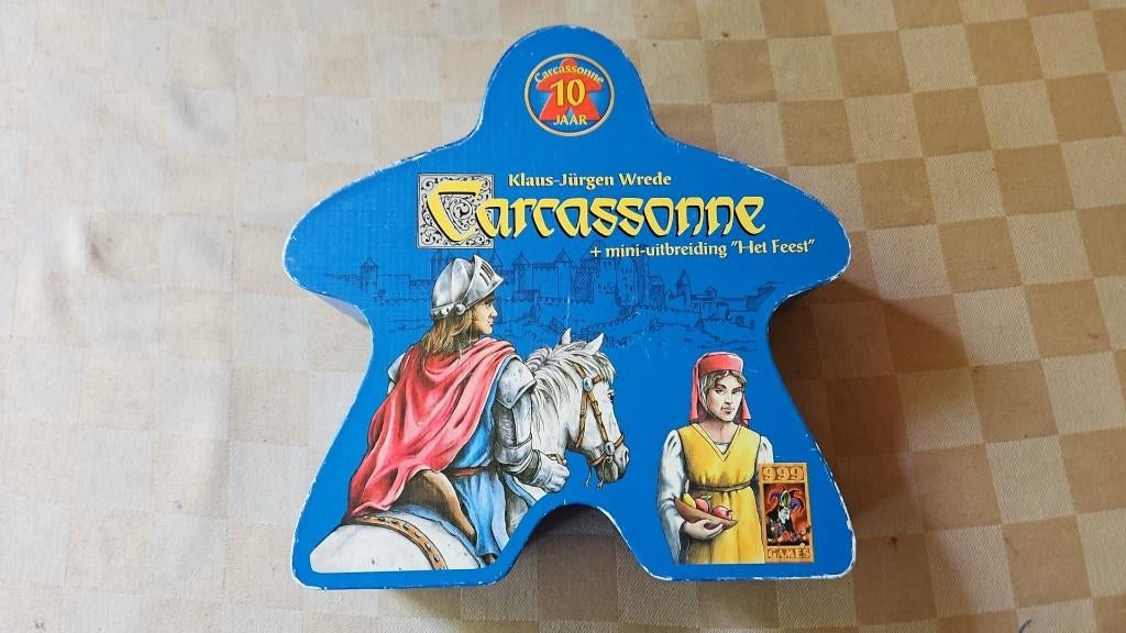 bordspel 10 jaar Carcassonne verjaardags editie + Feest 999, Hobby en Vrije tijd, Gezelschapsspellen | Bordspellen, Vijf spelers of meer