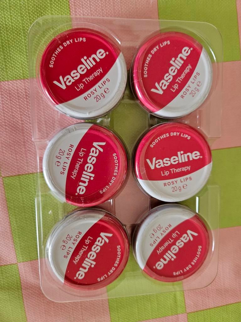 NIEUW: 6x vaseline rosy lips, Sieraden, Tassen en Uiterlijk, Uiterlijk | Mondverzorging, Ophalen of Verzenden, Nieuw, Lipbalsem