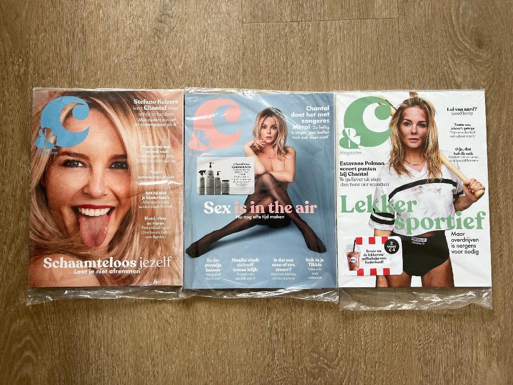 Drie edities van &C magazine, Boeken, Ophalen of Verzenden, Zo goed als nieuw, Glossy