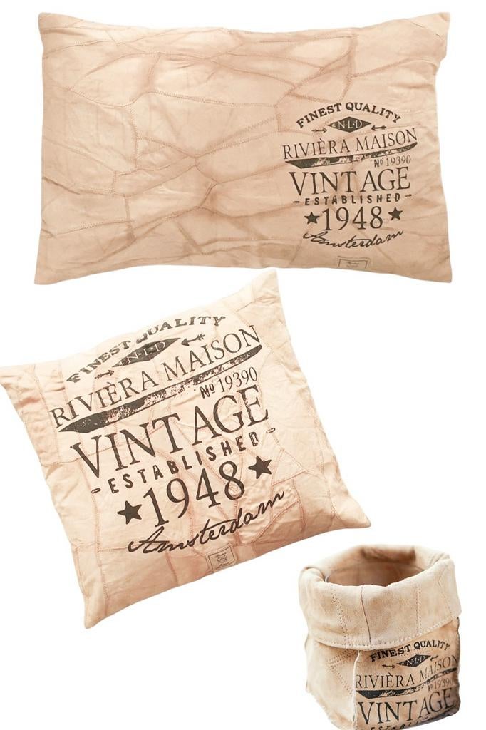 2 rivièra maison suede vintage 1948
Pillowcover, Ophalen of Verzenden