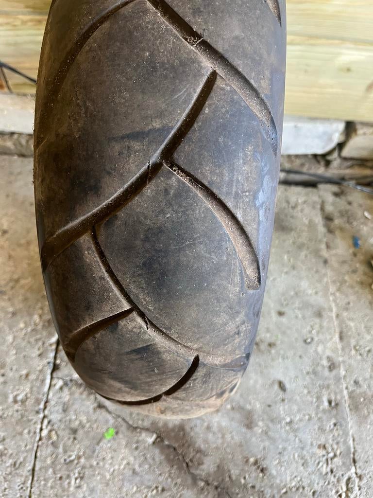 Piaggio NRG DD Achterwiel met band, Ophalen of Verzenden, Gebruikt, Overige typen, Piaggio