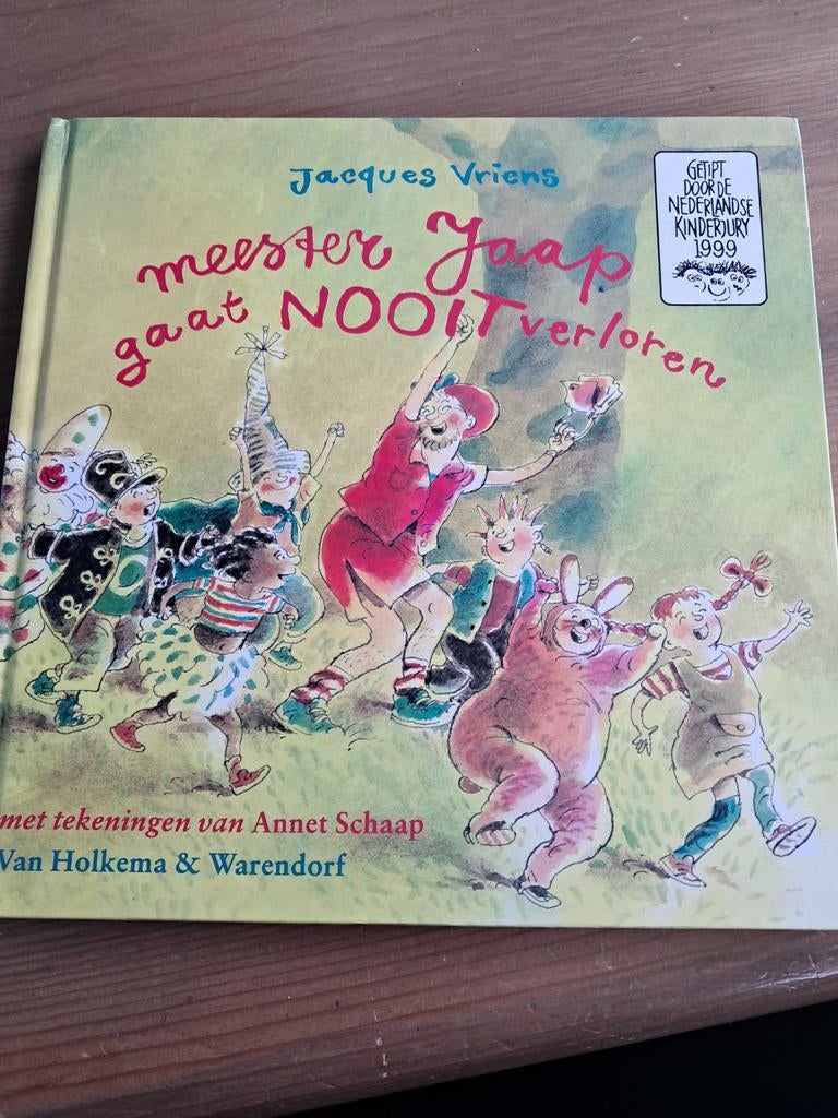 Meester Jaap gaat NOOIT verloren - Jacques Vriens, Boeken, Kinderboeken | Jeugd | onder 10 jaar, Ophalen of Verzenden