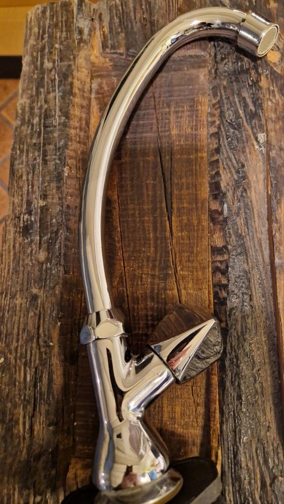 Chroom Kraan - Gebruikt, Ophalen of Verzenden, Gebruikt, Chroom