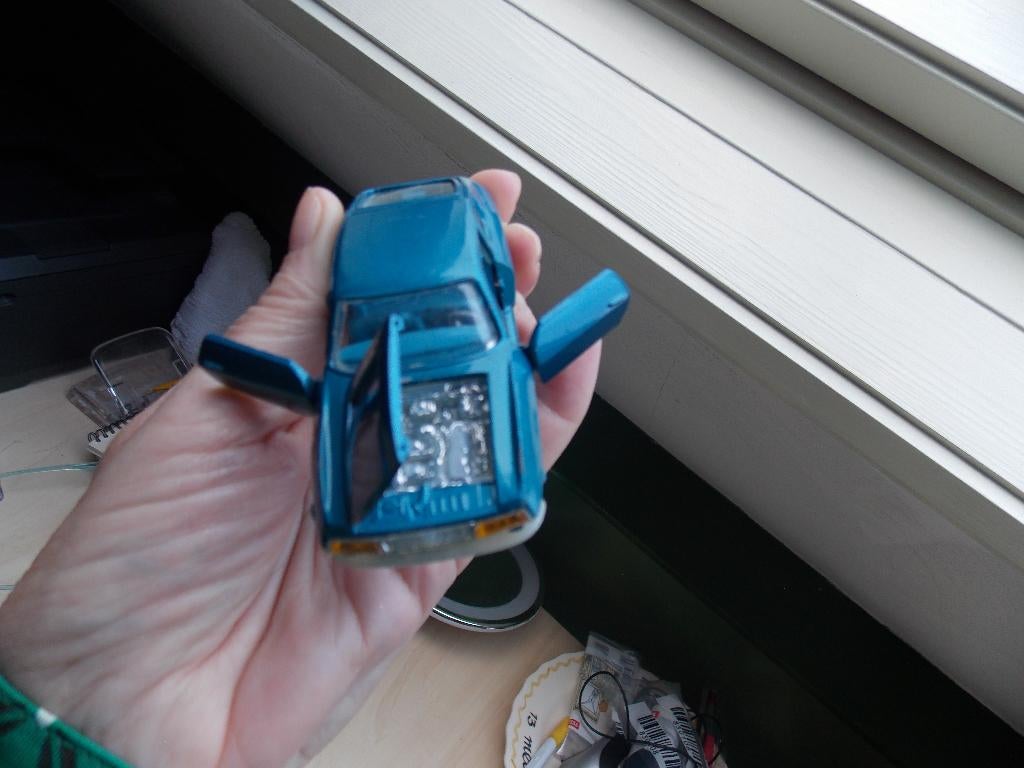 Lancia Fulvia sport Zagato Blauw Corgi toys mooie staat, Ophalen of Verzenden, Gebruikt, Auto, Corgi