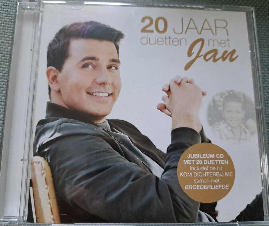 De CD 20 Jaar Duetten met Jan Smit., Ophalen of Verzenden, Zo goed als nieuw, Levenslied of Smartlap