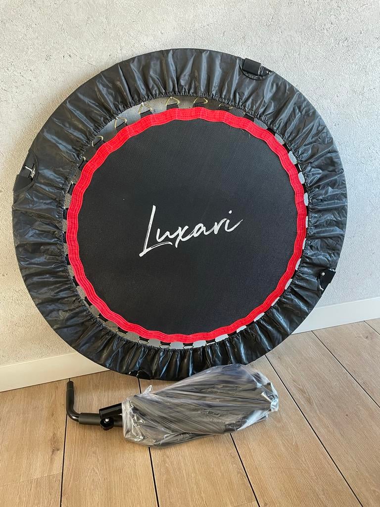 Luxari Fitness Trampoline Pro met stang, Ophalen, Gebruikt
