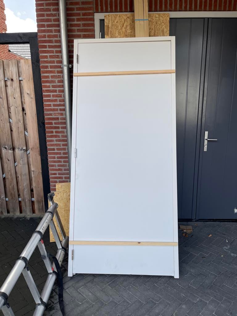 Deur kozijn combinatie nieuw linksdraaiend, Ophalen, 80 tot 100 cm, Binnendeur, Nieuw