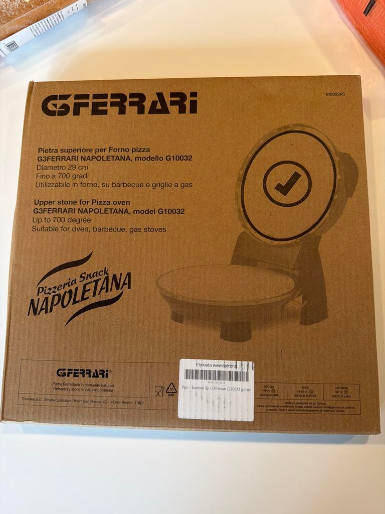 G3Ferrari Napoletana G10032 Pizzasteen - Nieuw, Ophalen of Verzenden, Nieuw