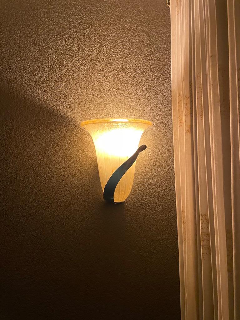 Venetiaanse lamp, Ophalen, Gebruikt, Glas, Minder dan 50 cm