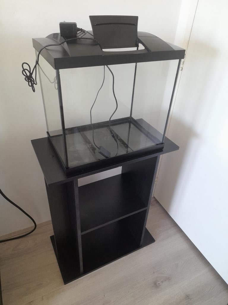 Aquarium superfish start 50 met meubelstuk, Dieren en Toebehoren, Ophalen, Gebruikt, Leeg aquarium