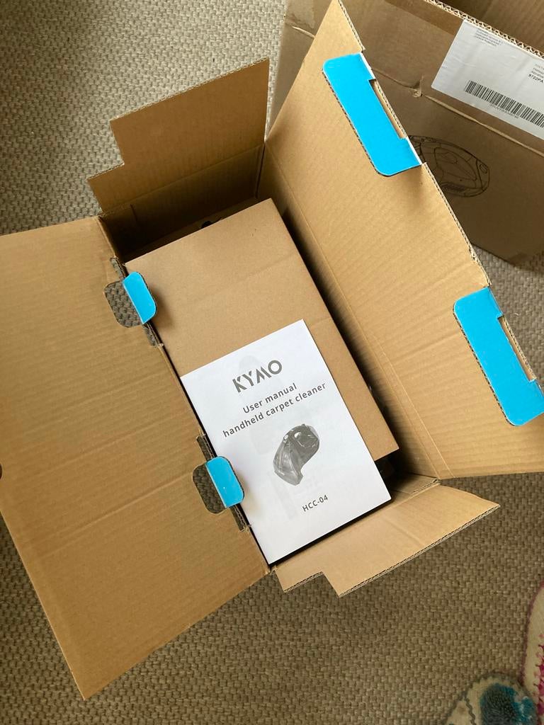 Kymo Handheld vlekkenreiniger Nieuw en ongebruikt, Ophalen of Verzenden, Nieuw, Overige typen