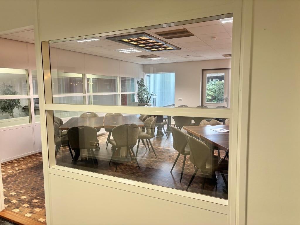 30 m² glascassette wand / glazen kantoor systeemwand, Doe-het-zelf en Verbouw, Ophalen, Gebruikt, Minder dan 80 cm, Overige typen