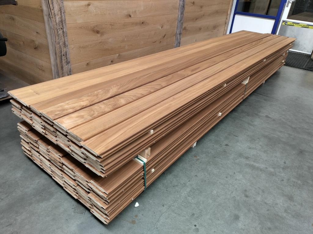 Halfhouts Ayous Rabat  - beschutting houten planken duurzaam, Doe-het-zelf en Verbouw, Hout en Planken, Nieuw, Overige houtsoorten