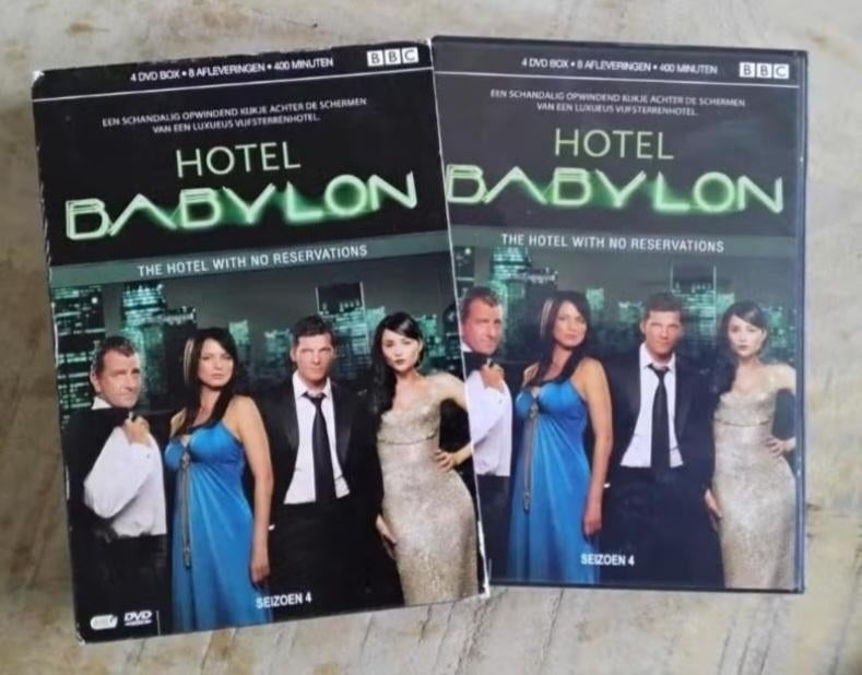 DVD hotel Babylon seizoen 4, Cd's en Dvd's, Dvd's | Tv en Series, Zo goed als nieuw, Overige genres, Boxset, Vanaf 12 jaar, Ophalen