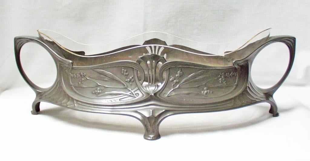 Art Nouveau jardiniere., Ophalen of Verzenden