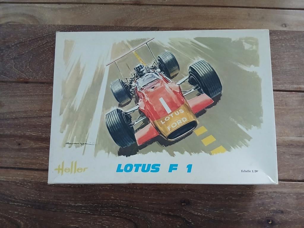 Heller Lotus F1 modelbouwset 1:24, Ophalen, Groter dan 1:32, Auto, Overige merken